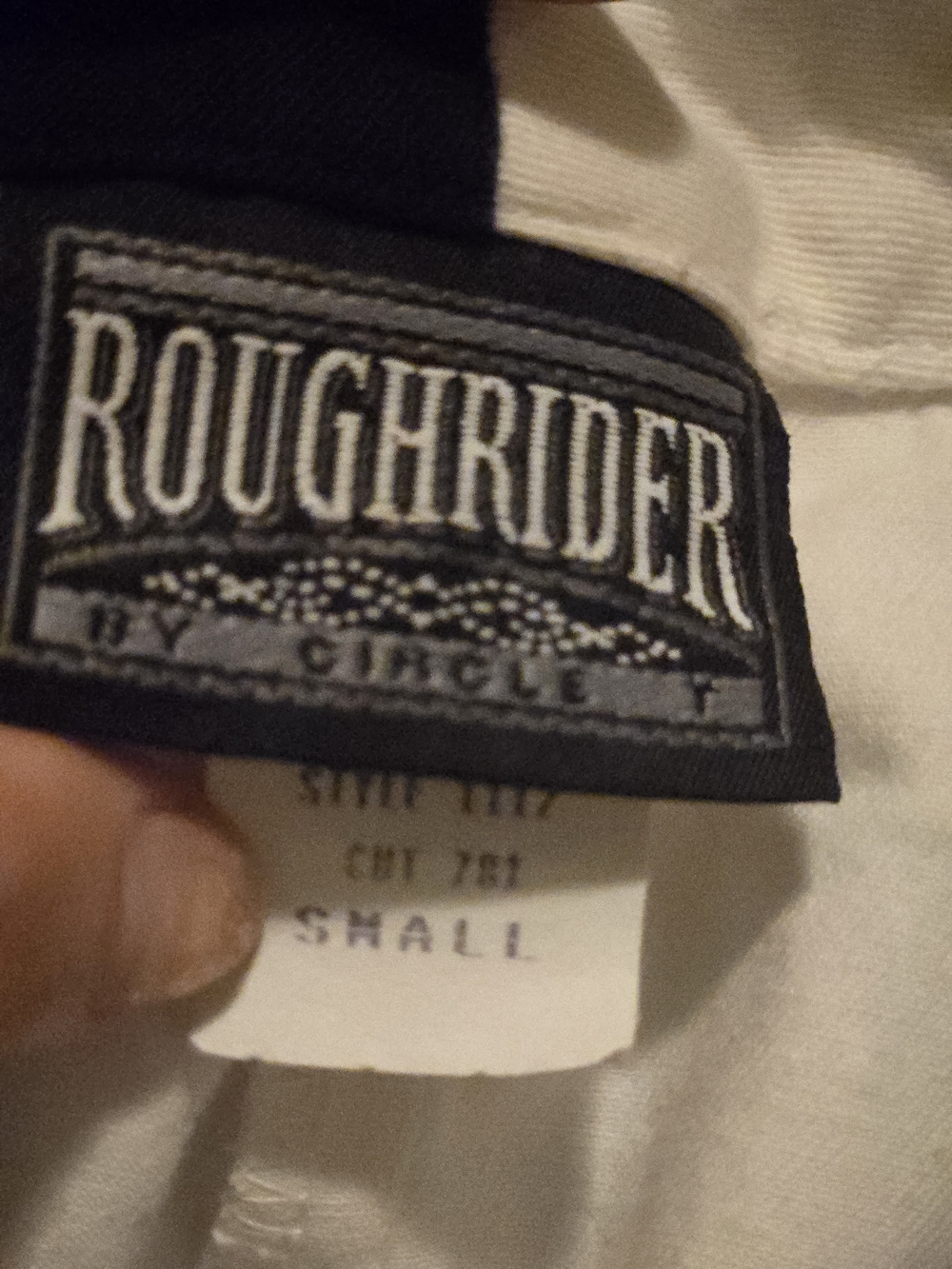 Roughrider Red, Navy & White Star Sleeve Cropped Jacket - Picture 3 of 3